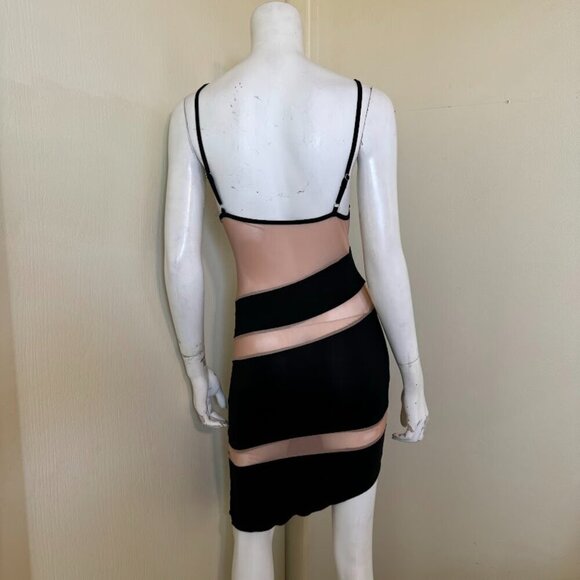 Mesh Cut Out Dress Small - Picture 4 of 5